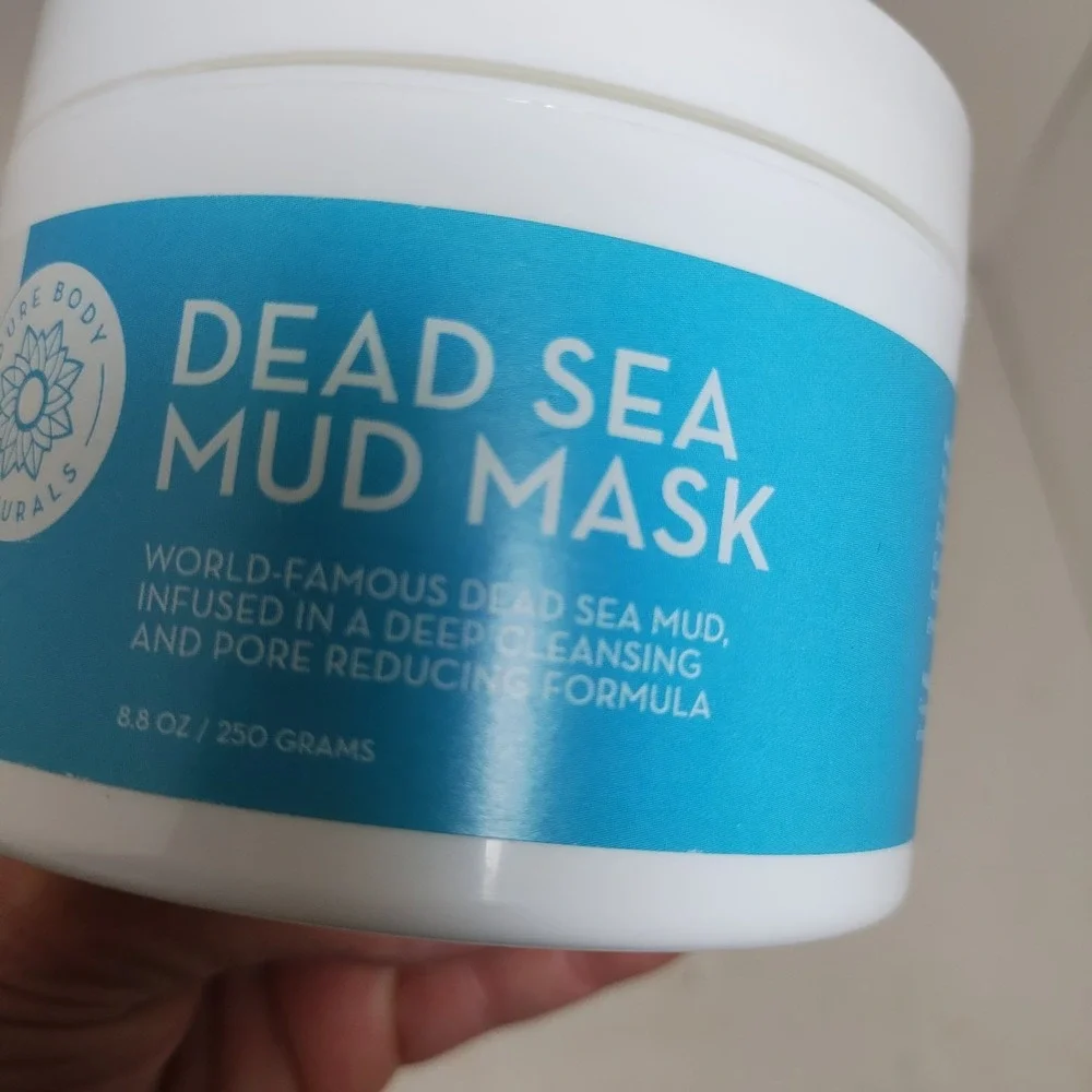 Dead Sea Mud‎ Mask 8.8 Oz By Pure Body Naturals Unisex Face Body Mask New Sealed